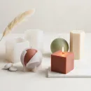Geometric Silicone Candle Molds - Assorted Shapes