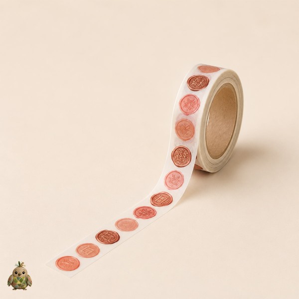 Flower Gallery 15 mm Washi Tape - Vintage Designs