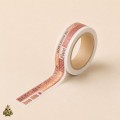 Flower Gallery 15 mm Washi Tape - Vintage Designs
