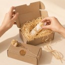 Natural Wood Wool Packaging Filler, 100 g
