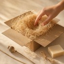 Natural Wood Wool Packaging Filler, 500 g