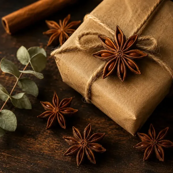 Dried Star Anise - Natural Decoration and Gift