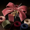 Velvet Ribbon - Assorted Muted Colors