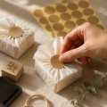 Blank Round Kraft Self-Adhesive Labels – 3.3 cm Blank Round Kraft Self-Adhesive Labels – 3.3 cm