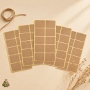 Blank Square Kraft Self-Adhesive Labels – 3.4 x 3.4 cm Blank Square Kraft Self-Adhesive Labels – 3.4 x 3.4 cm