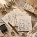 Botanical Thank You Cards - Small Business Set Botanical Thank You Cards - Small Business Set