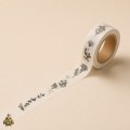 Botany Imprint 15 mm Washi Tape - Botanical Designs