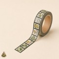 Botany Imprint 15 mm Washi Tape - Botanical Designs