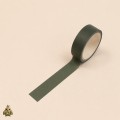 Botany Imprint 10 mm Decorative Washi Tape - Botanical Green and Green Dots Botany Imprint 10 mm Decorative Washi Tape - Botanical Green and Green Dots