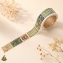Botany Imprint 20 mm decorative washi tape - Vintage Tickets Botany Imprint 20 mm decorative washi tape - Vintage Tickets