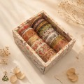 Decorative Washi Tape Set Four Seasons in the Field - Autumn, 18 Rolls