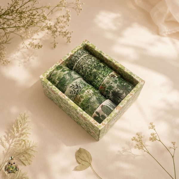 Decorative Washi Tape Set Four Seasons in the Field - Summer, 18 rolls
