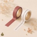 Flower Gallery 10 mm Washi Tape - Vintage Designs Flower Gallery 10 mm Washi Tape - Vintage Designs