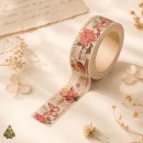 Flower Gallery 30 mm Washi Tape - Romantic Floral Collage