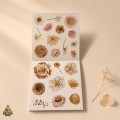 Blossom Season Autumn Colors and Flowers Sticker Book – PET and Washi Floral Stickers, approx. 120 pcs Blossom Season Autumn Colors and Flowers Sticker Book – PET and Washi Floral Stickers, approx. 120 pcs