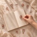Catching Dreams PET Sticker Set – pink flowers and dreamcatcher accents, 10 pcs Catching Dreams PET Sticker Set – pink flowers and dreamcatcher accents, 10 pcs