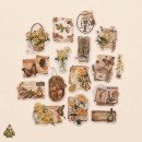 Journal Vintage Sticker Pack "Freud's Garden", Autumn's Blessing – 16 die-cut botanical stickers