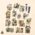 Journal Vintage Sticker Pack "Freud's Garden", Spring's Appointment – 16 die-cut botanical stickers Journal Vintage Sticker Pack "Freud's Garden", Spring's Appointment – 16 die-cut botanical stickers