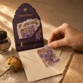 Journal Vintage Sticker Pack "Freud's Garden", Whisper of the Night – 16 die-cut botanical stickers Journal Vintage Sticker Pack "Freud's Garden", Whisper of the Night – 16 die-cut botanical stickers