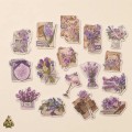 Journal Vintage Sticker Pack "Freud's Garden", Whisper of the Night – 16 die-cut botanical stickers Journal Vintage Sticker Pack "Freud's Garden", Whisper of the Night – 16 die-cut botanical stickers