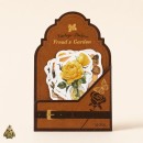 Vintage Sticker Pack "Freud's Garden", autumn's blessing – 32 die-cut botanical stickers