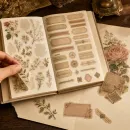 Vintage Washi Sticker Book