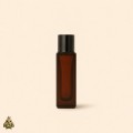 Square Amber Glass Roll-On Bottle 5 ml with Metal Roller Ball and Black Cap Square Amber Glass Roll-On Bottle 5 ml with Metal Roller Ball and Black Cap