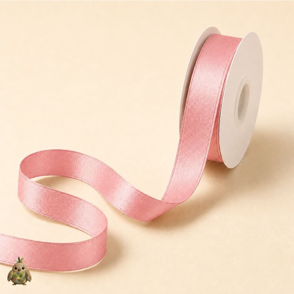 Blush Cotton Blend Ribbon, 10 mm x 15 m Blush Cotton Blend Ribbon, 10 mm x 15 m
