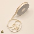 Ivory Cotton Blend Ribbon, 10 mm x 15 m Ivory Cotton Blend Ribbon, 10 mm x 15 m