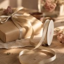 Vintage Pearl Cotton Blend Ribbon, 10 mm x 15 m