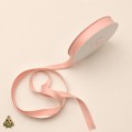 Powder Pink Cotton Blend Ribbon, 10 mm x 15 m