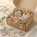 Crinkle Cut Paper Shredded Filler - Assorted Colors Crinkle Cut Paper Shredded Filler - Assorted Colors
