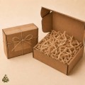 Kraft Zig-Zag Shredded Paper Filler, 100 g – Reusable Kraft Box 210 x 150 x 50 mm Kraft Zig-Zag Shredded Paper Filler, 100 g – Reusable Kraft Box 210 x 150 x 50 mm
