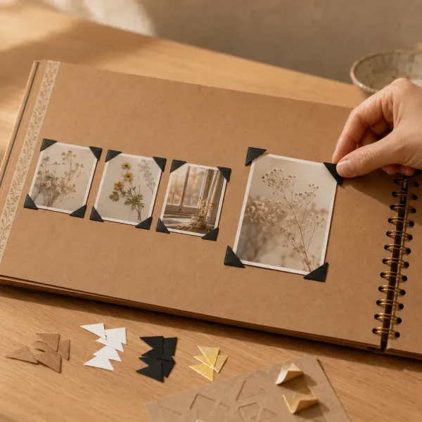 Self-Adhesive Photo Corners