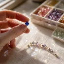 Faceted Glass Crystal Beads Mix Box