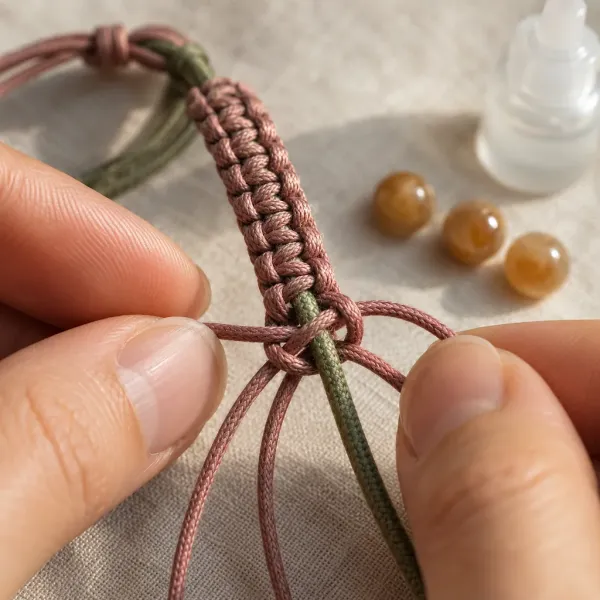 Waxed Polyester Cord for Jewelry