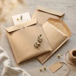 Eco Kraft Bubble Mailers - Padded Shipping Envelopes