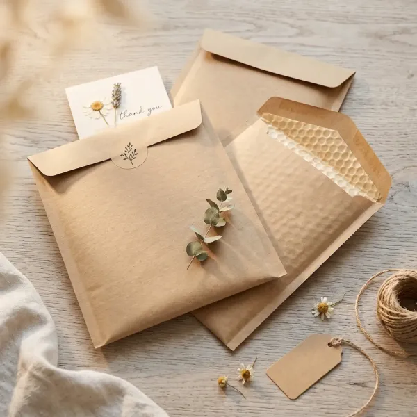 Eco Kraft Bubble Mailers - Padded Shipping Envelopes
