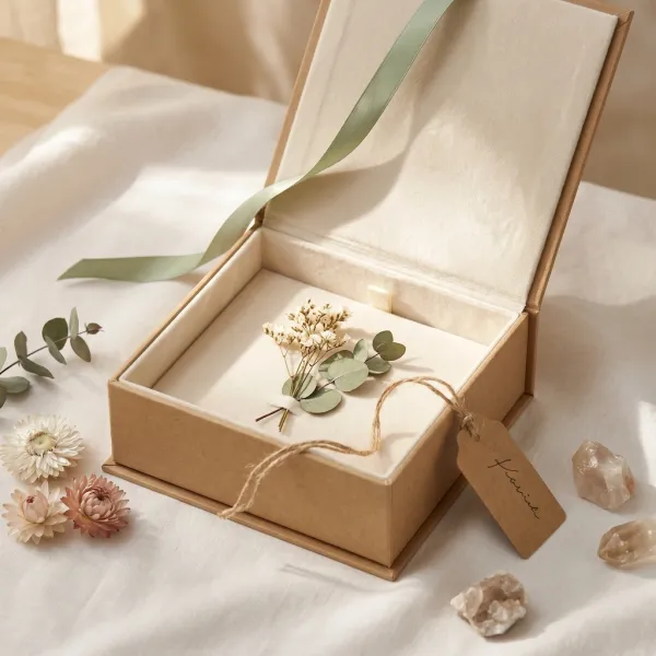 Rigid Magnetic Gift Box with Velvet Insert